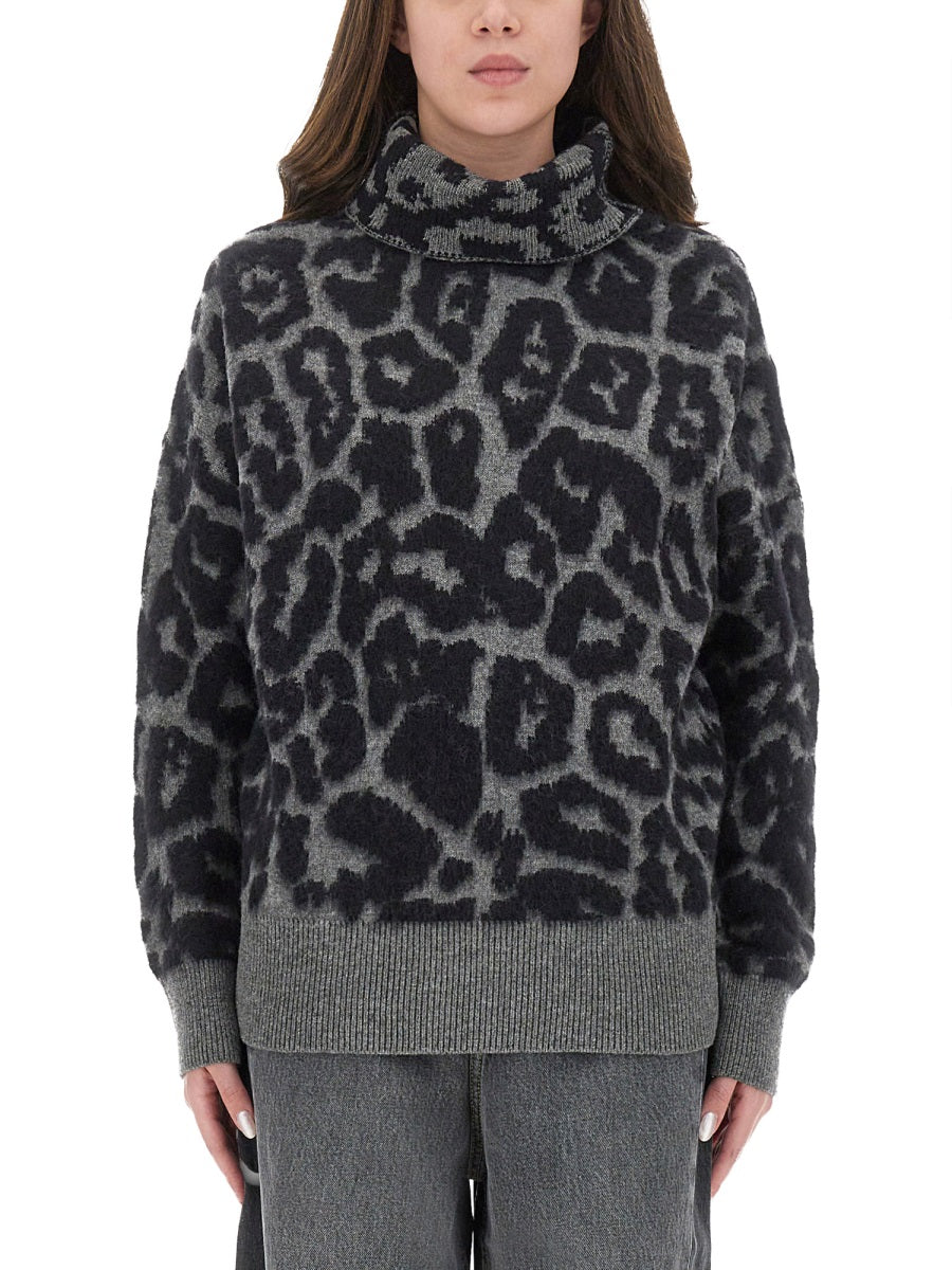 Stella Mccartney Women Wool And Alpaca "Leopard" Sweater STELLA MCCARTNEY