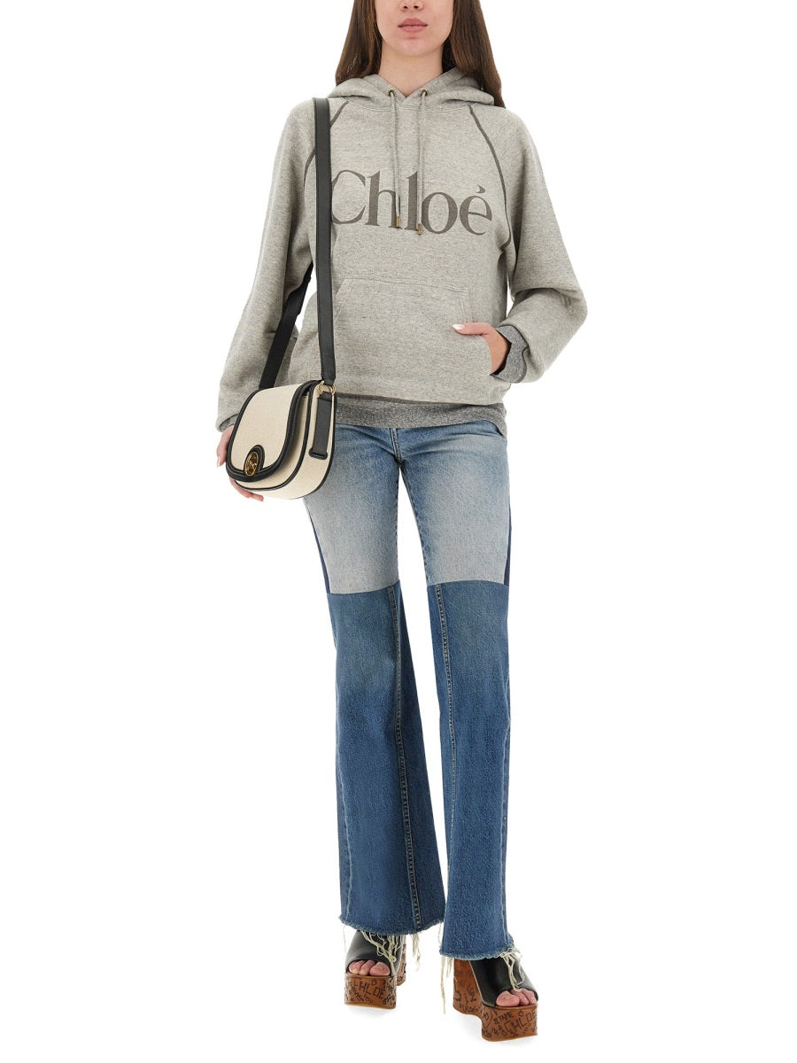 Chloé Women Oversized Logo Hoodie