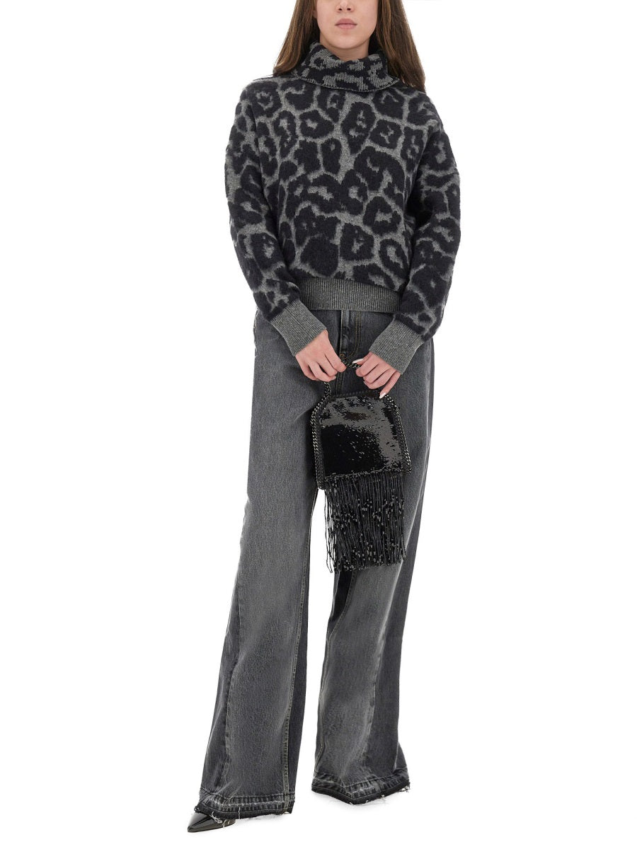 Stella Mccartney Women Wool And Alpaca "Leopard" Sweater STELLA MCCARTNEY