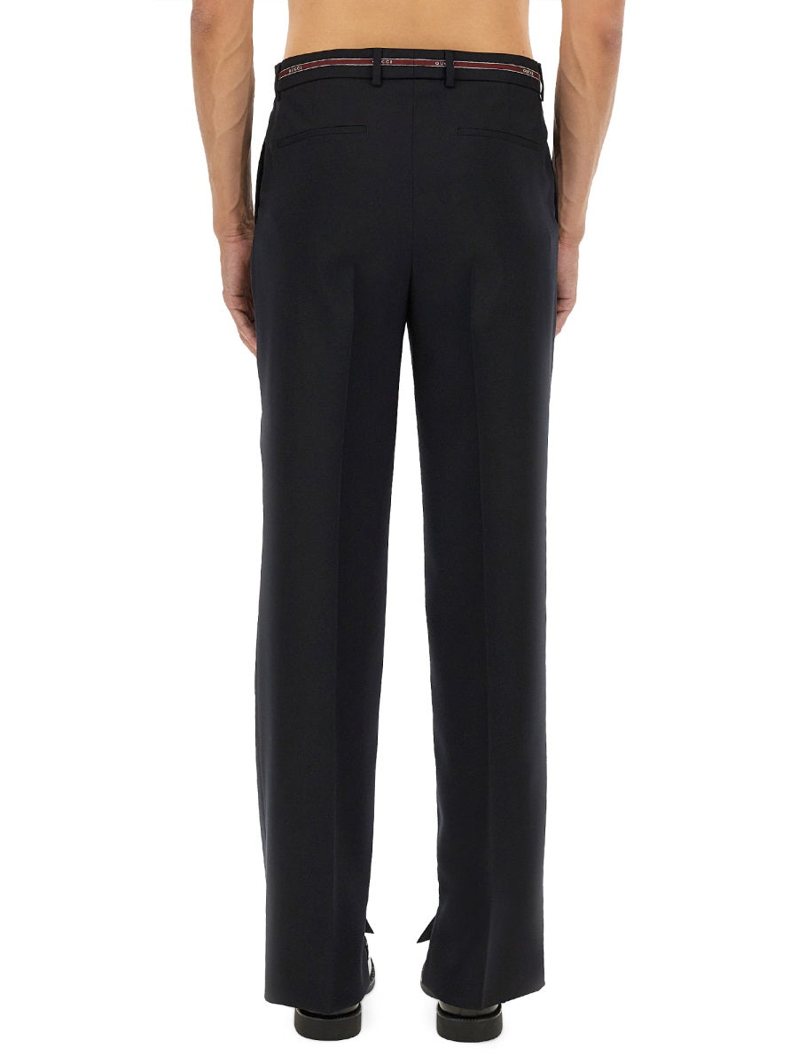 Gucci Men Wool Pants GUCCI