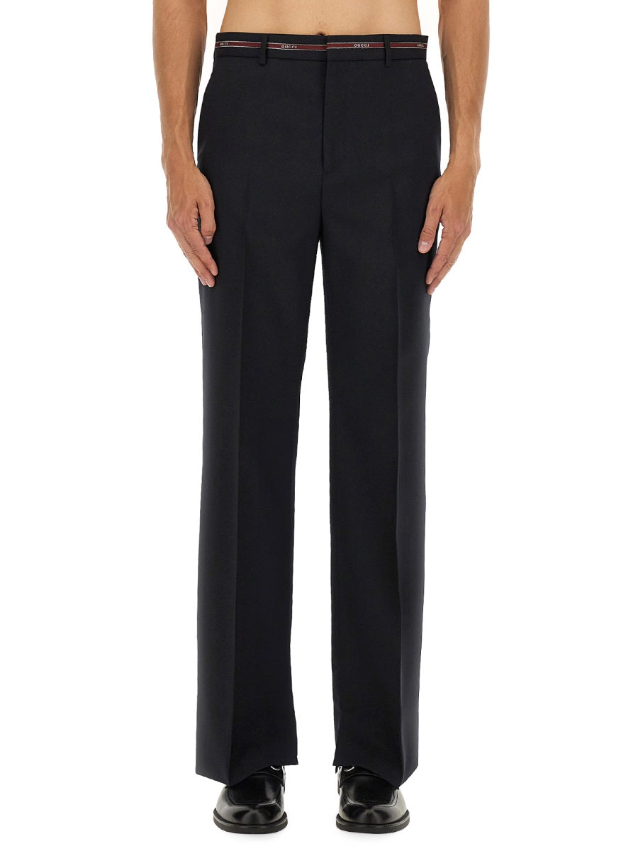 Gucci Men Wool Pants GUCCI