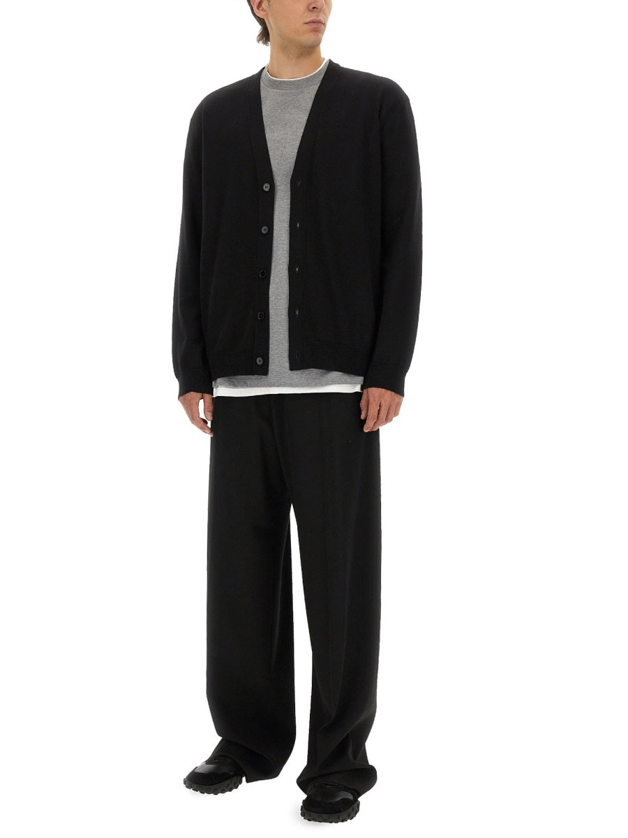 Jil Sander Men Merino Wool Cardigan JIL SANDER