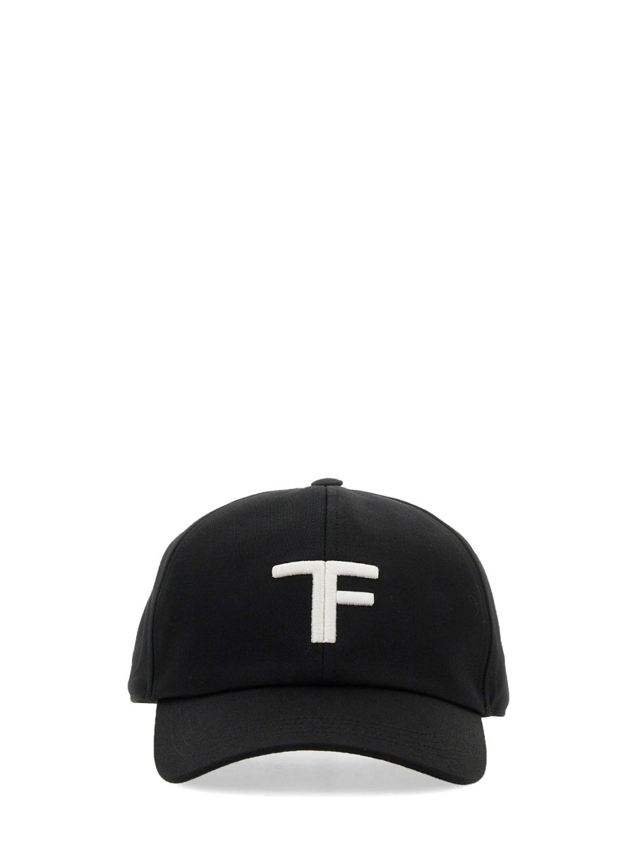 Tom Ford Men Baseball Hat With Logo TOM FORD