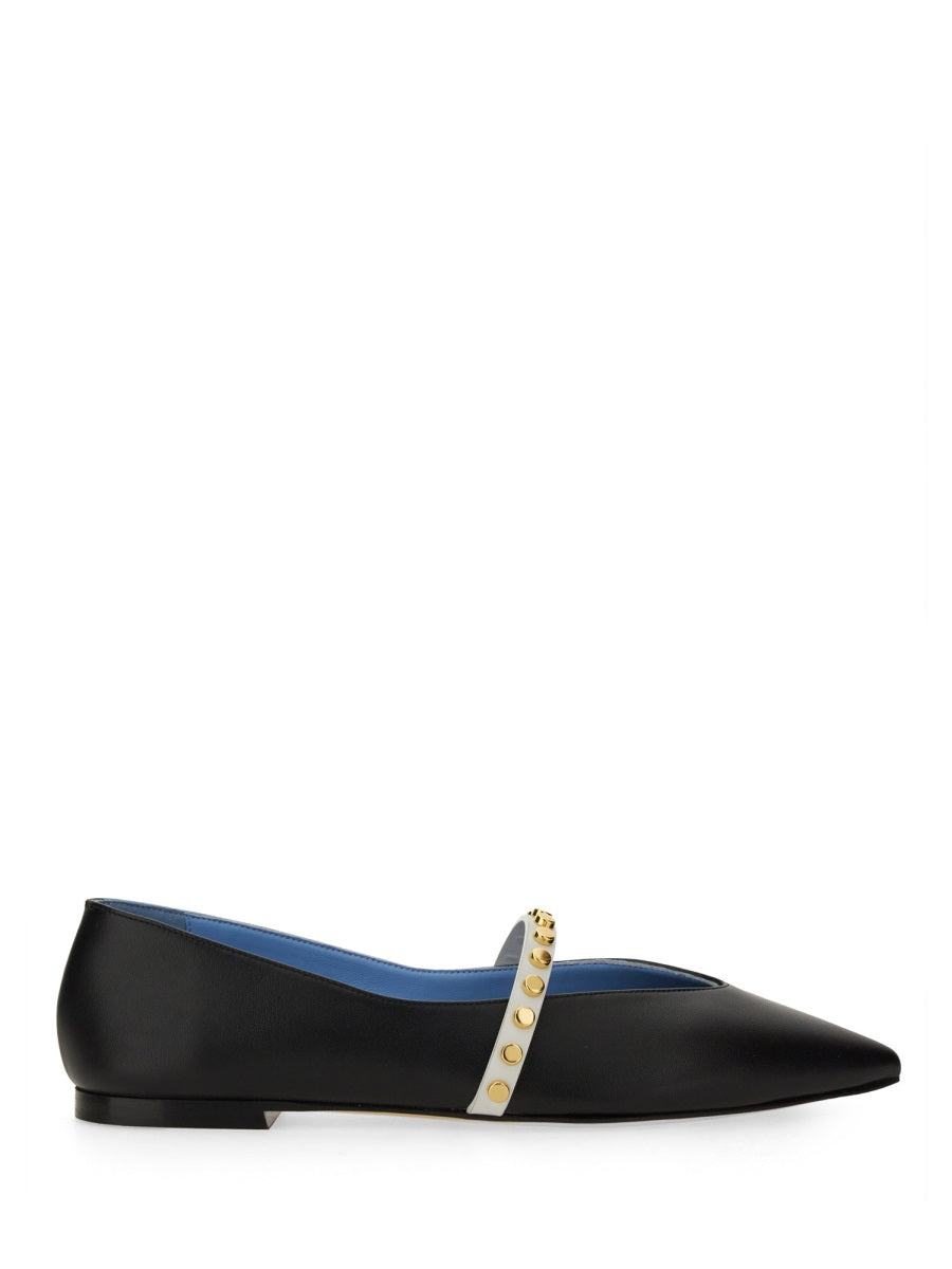 Alexander Mcqueen Women Leather Ballerina ALEXANDER MCQUEEN
