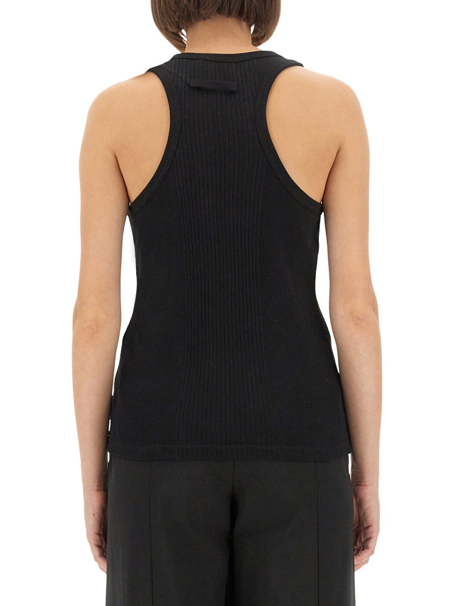 Jean Paul Gaultier Women Tank Top With Piercing JEAN PAUL GAULTIER
