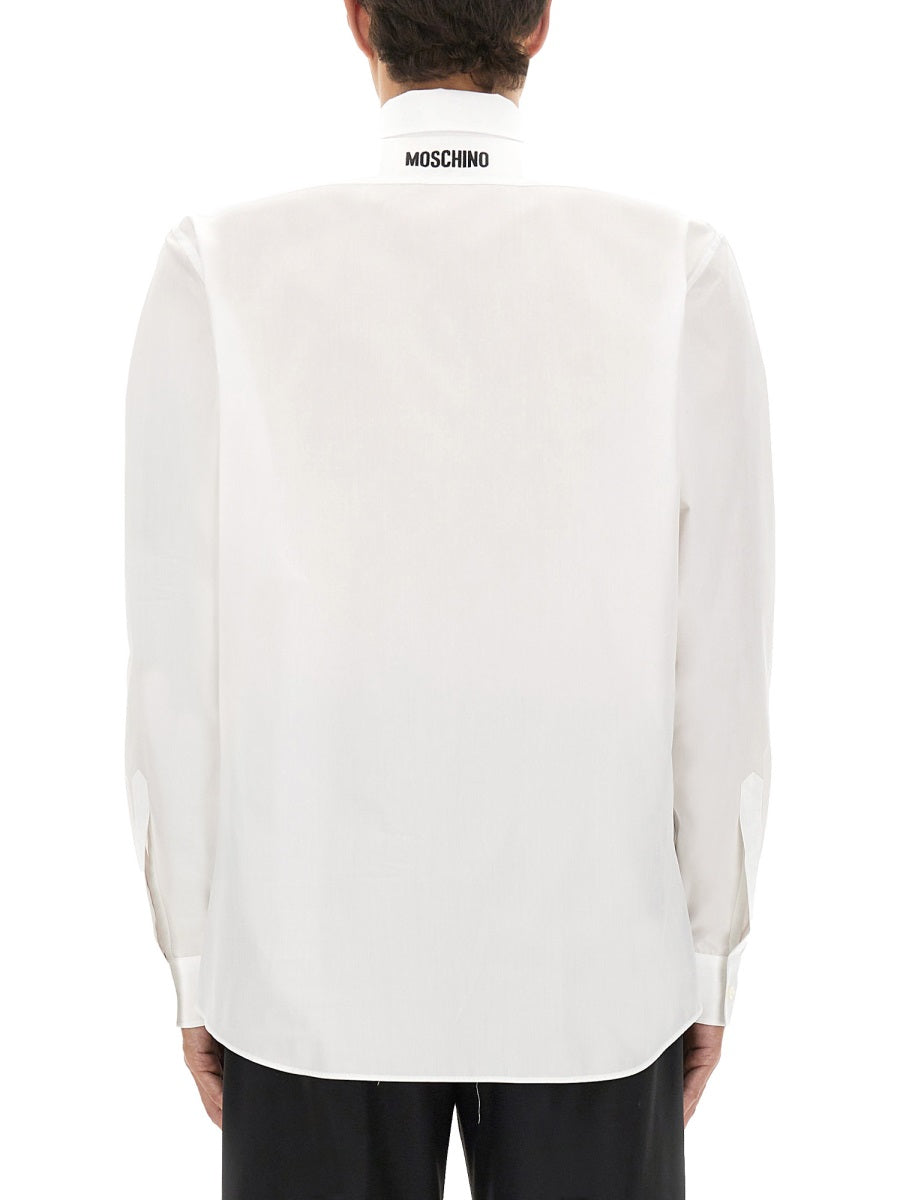 Moschino Men Cotton Poplin Shirt MOSCHINO