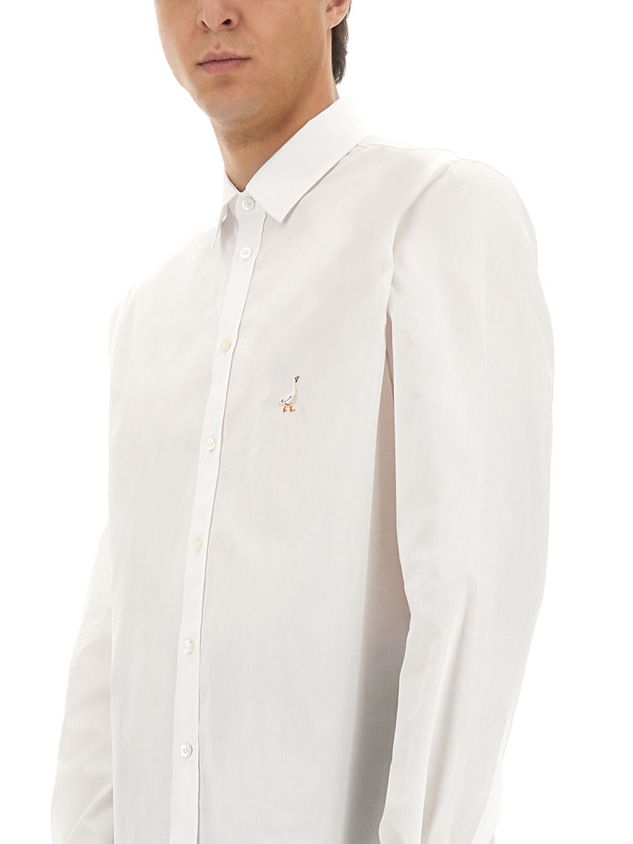 Moschino Men Cotton Poplin Shirt MOSCHINO