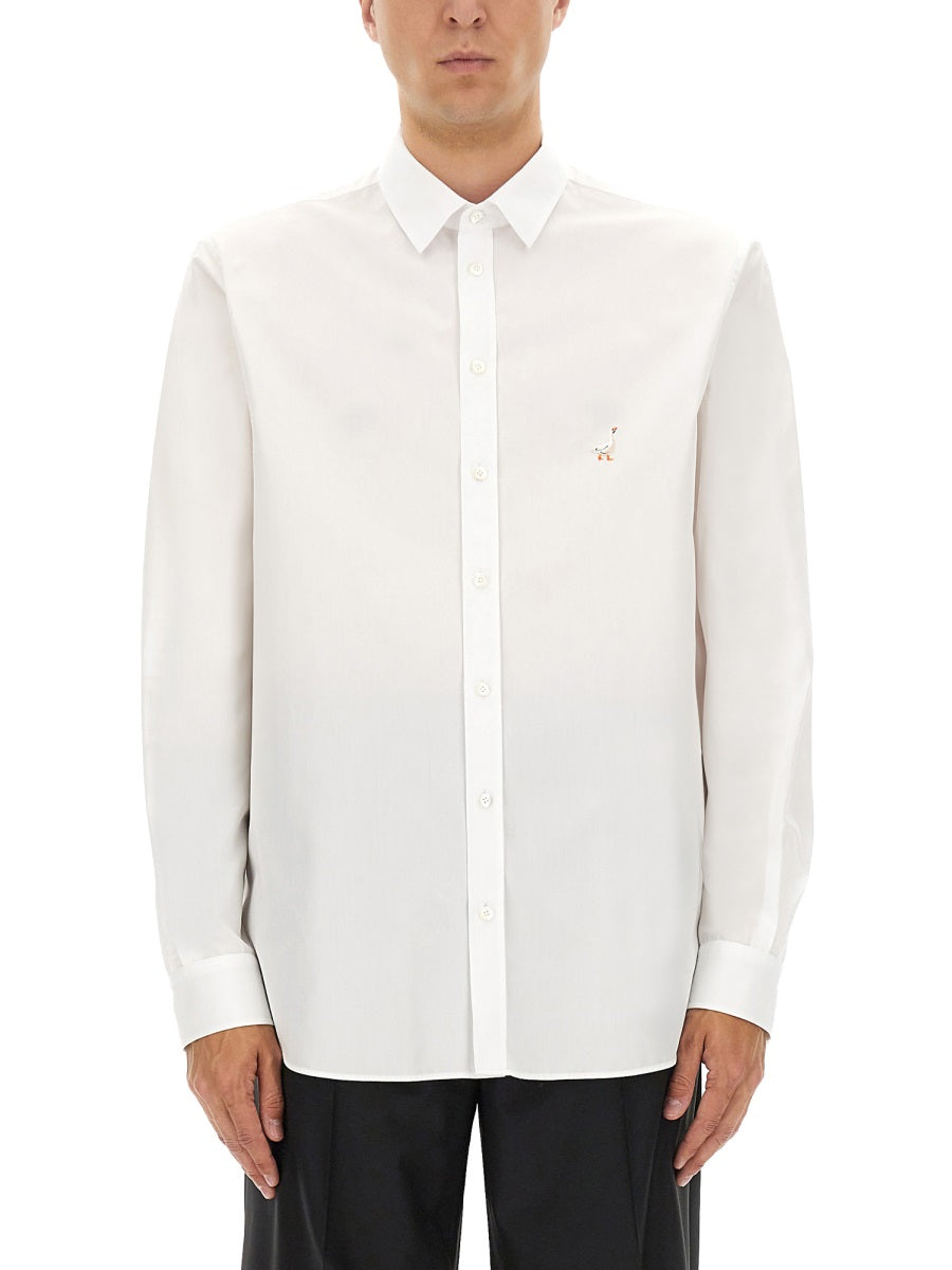 Moschino Men Cotton Poplin Shirt MOSCHINO