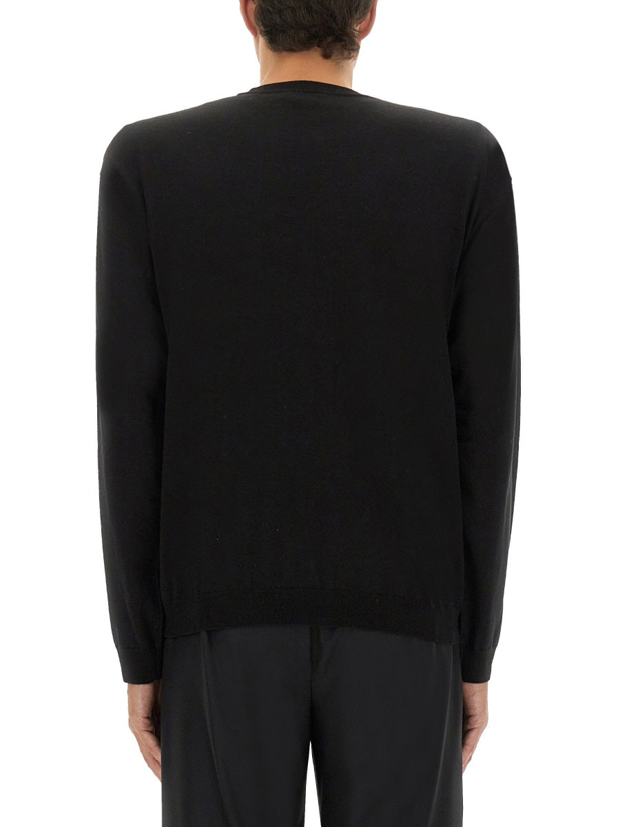 Moschino Men Wool And Silk Pullover MOSCHINO