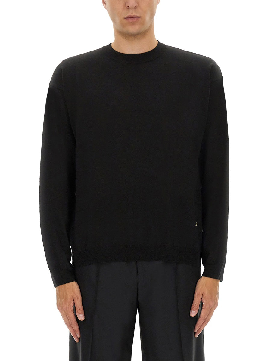 Moschino Men Wool And Silk Pullover MOSCHINO