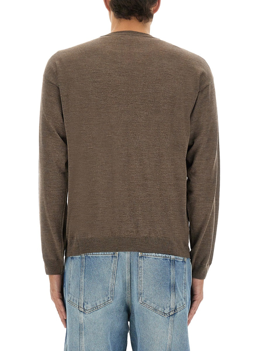 Moschino Men Wool And Silk Pullover MOSCHINO