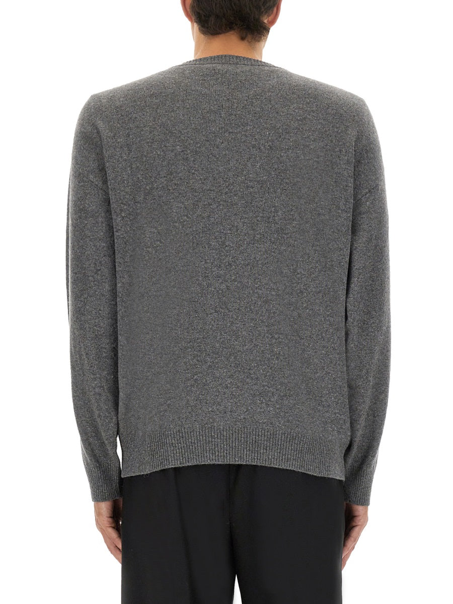 Moschino Men Wool And Cashmere Pullover MOSCHINO