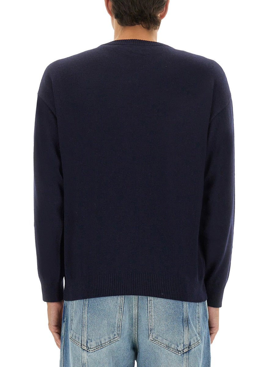 Moschino Men Wool And Cashmere Pullover MOSCHINO