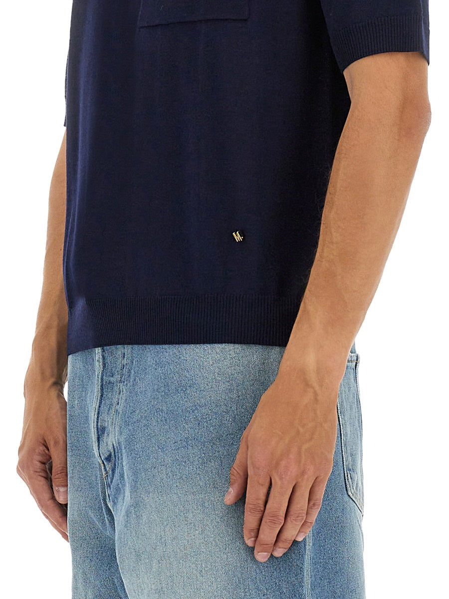 Moschino Men Wool And Silk Sweater MOSCHINO