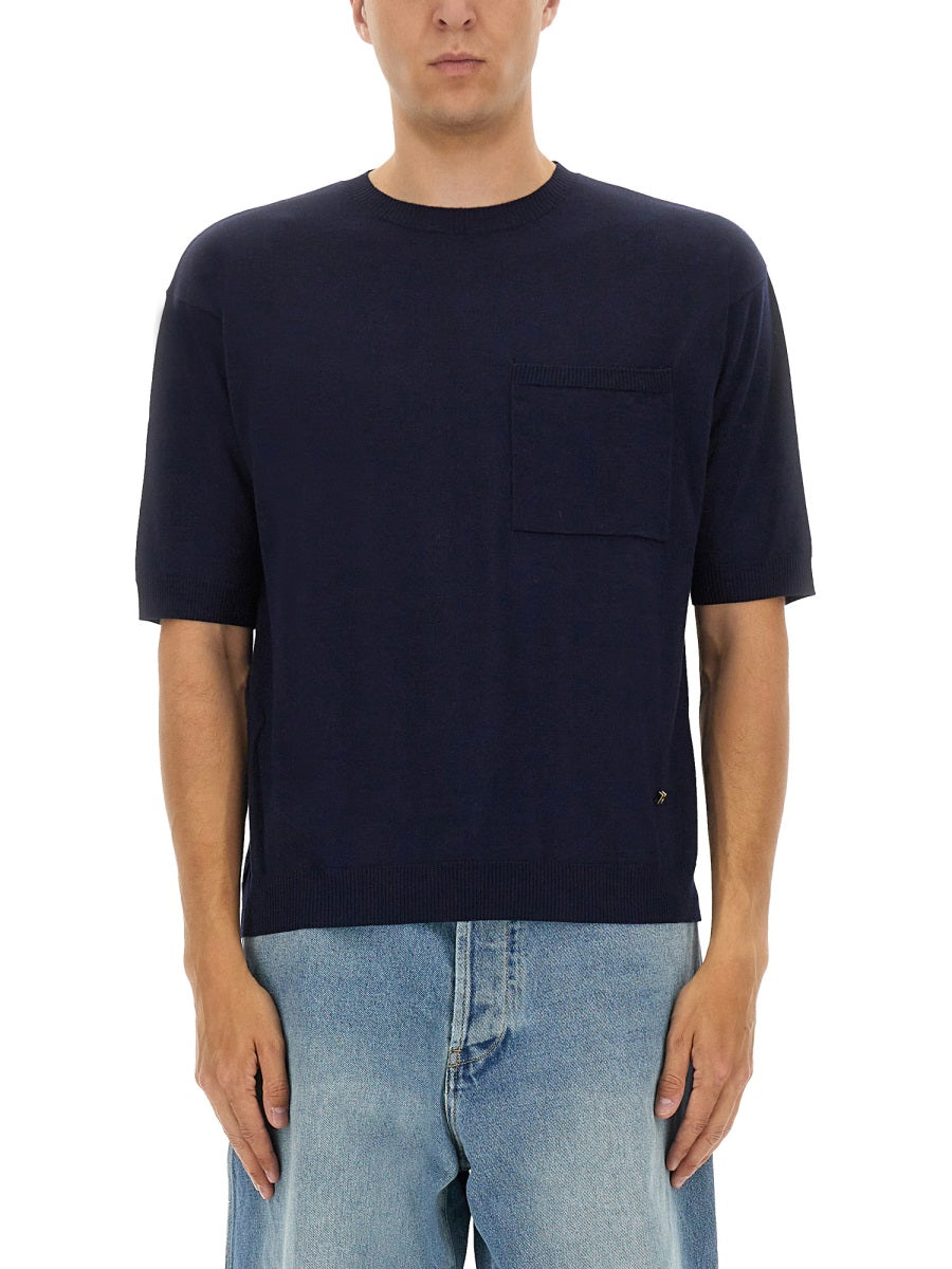 Moschino Men Wool And Silk Sweater MOSCHINO
