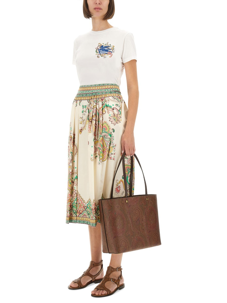 Etro Women Paisley Print Midi Skirt ETRO