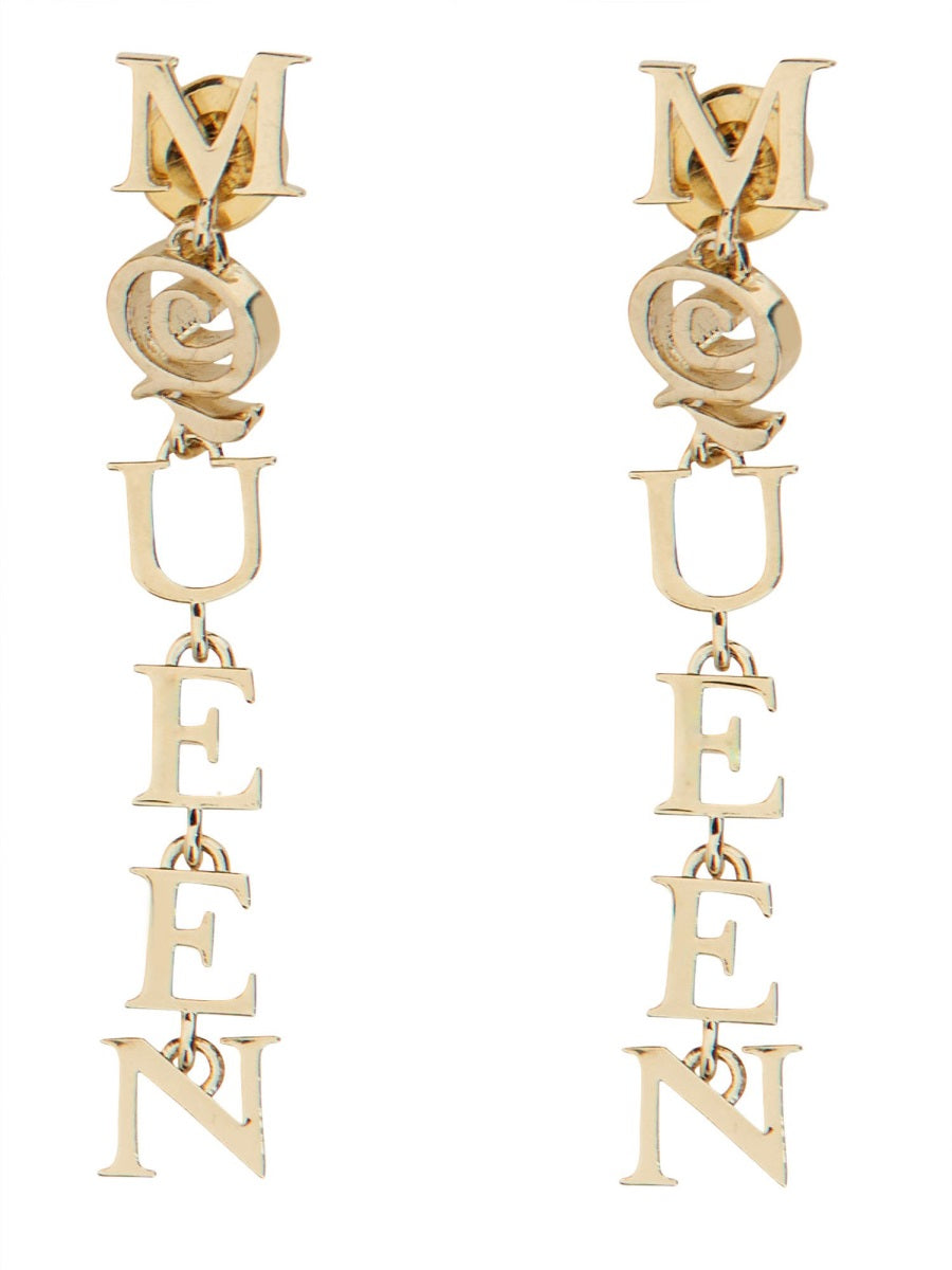 Alexander Mcqueen Women Logo Earrings ALEXANDER MCQUEEN