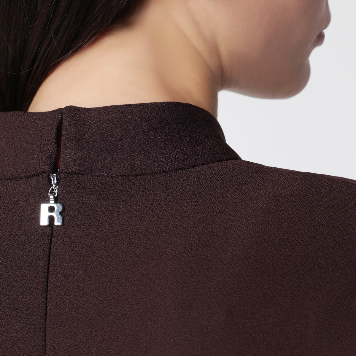 Rotate Mole Midi Dress With Knot In Polyester Women ROTATE
