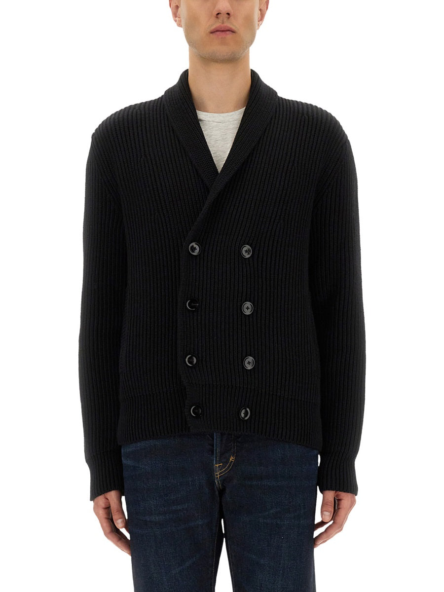 Tom Ford Men Double-Breasted Cardigan TOM FORD