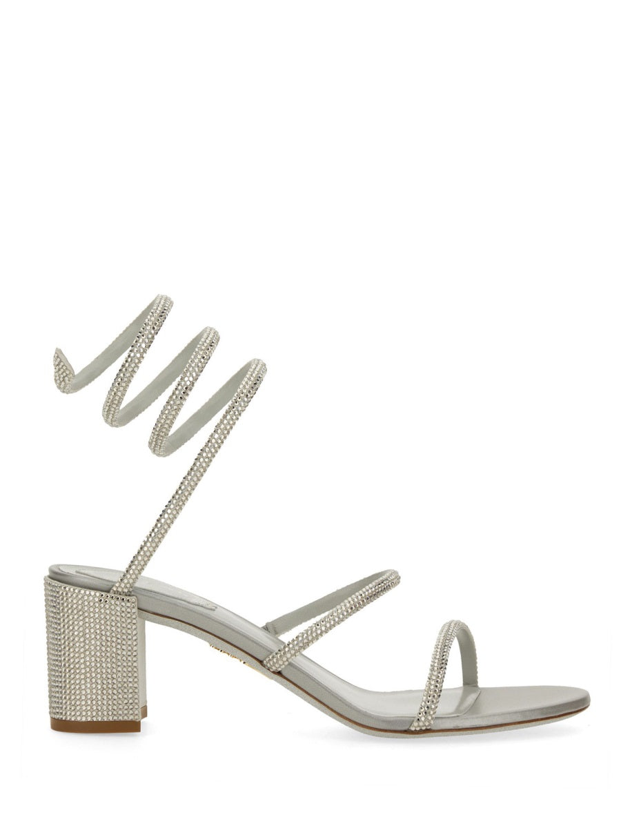 Rene Caovilla Women "Cleo" Sandal With Crystals RENE CAOVILLA