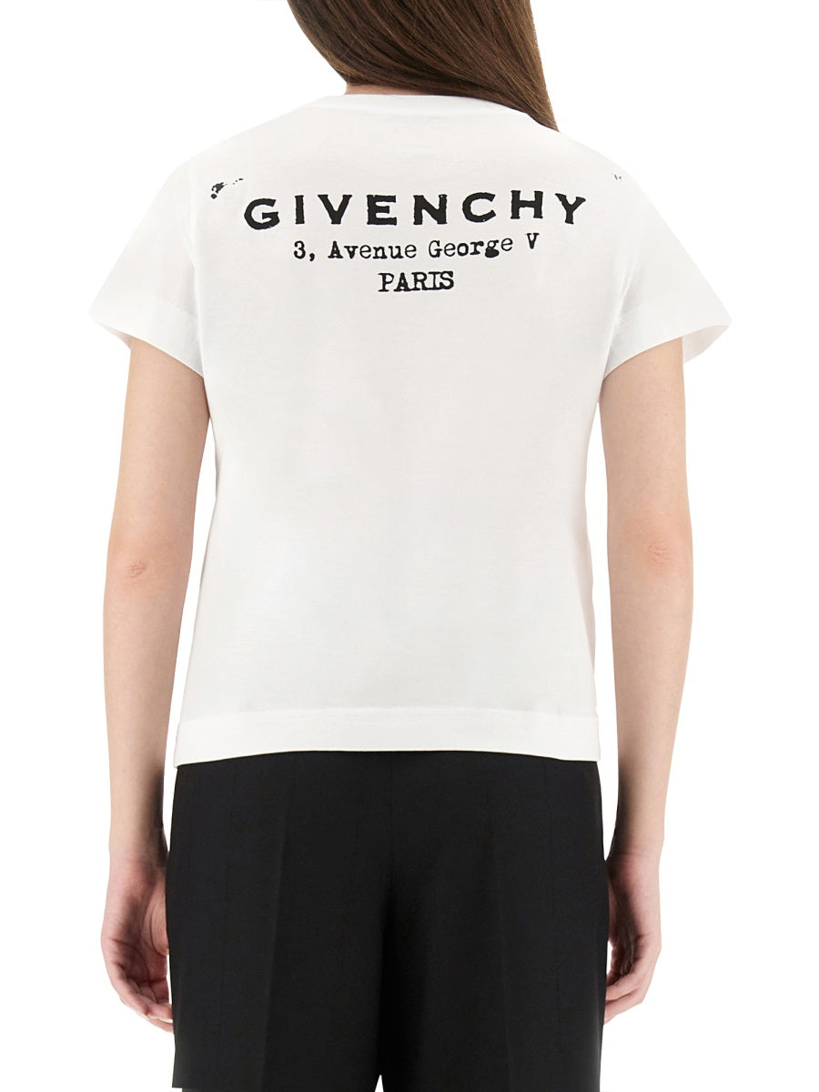 Givenchy Women T-Shirt With Logo GIVENCHY