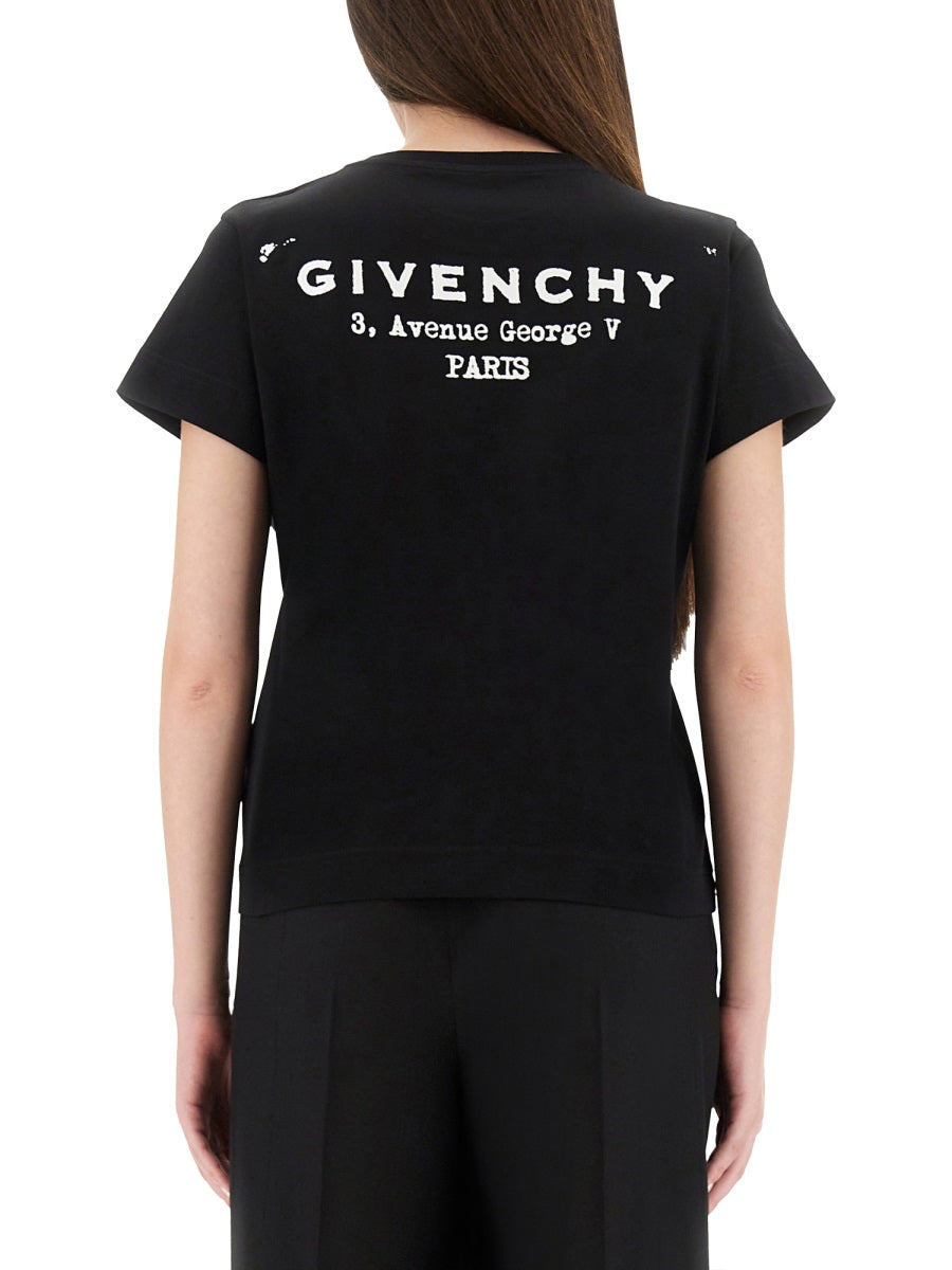 Givenchy Women T-Shirt With Logo GIVENCHY