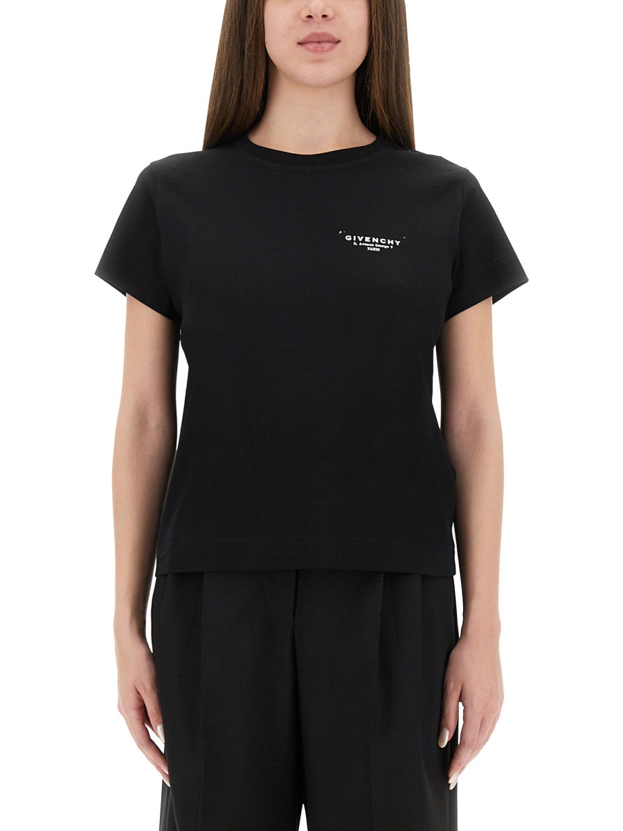 Givenchy Women T-Shirt With Logo GIVENCHY
