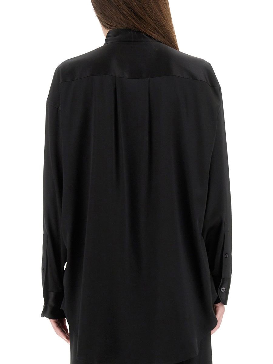Tom Ford Women Stretch Silk Satin Shirt TOM FORD
