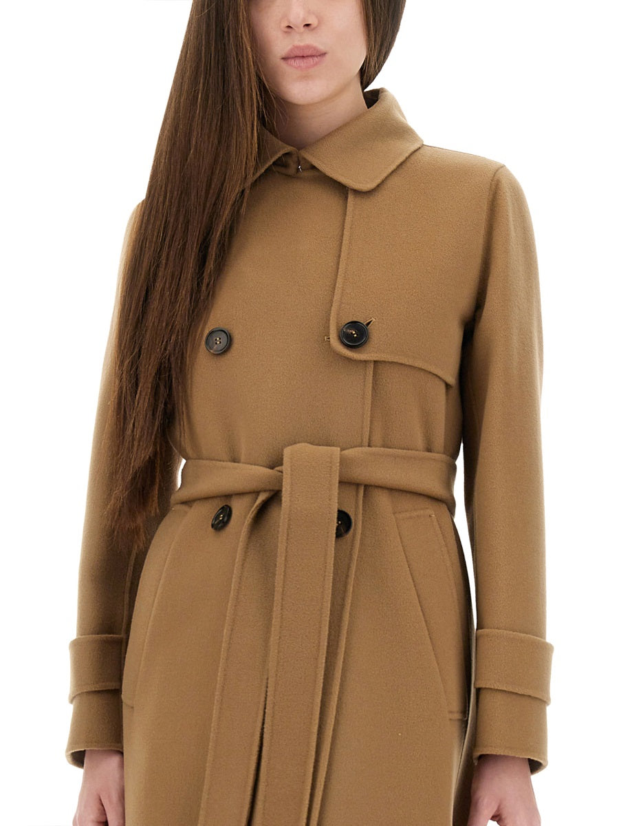 S Max Mara Women Double-Breasted Coat "Sem" S MAX MARA