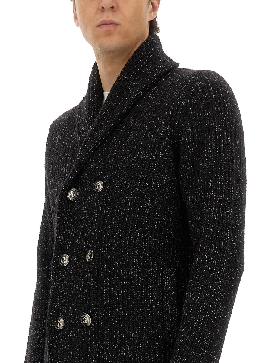 Brunello Cucinelli Men Double-Breasted Cardigan BRUNELLO CUCINELLI