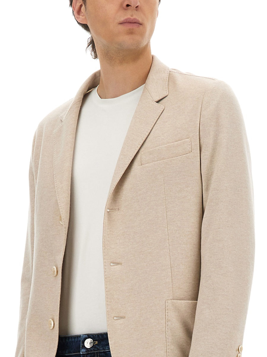 Brunello Cucinelli Men Cashmere Jersey Jacket BRUNELLO CUCINELLI