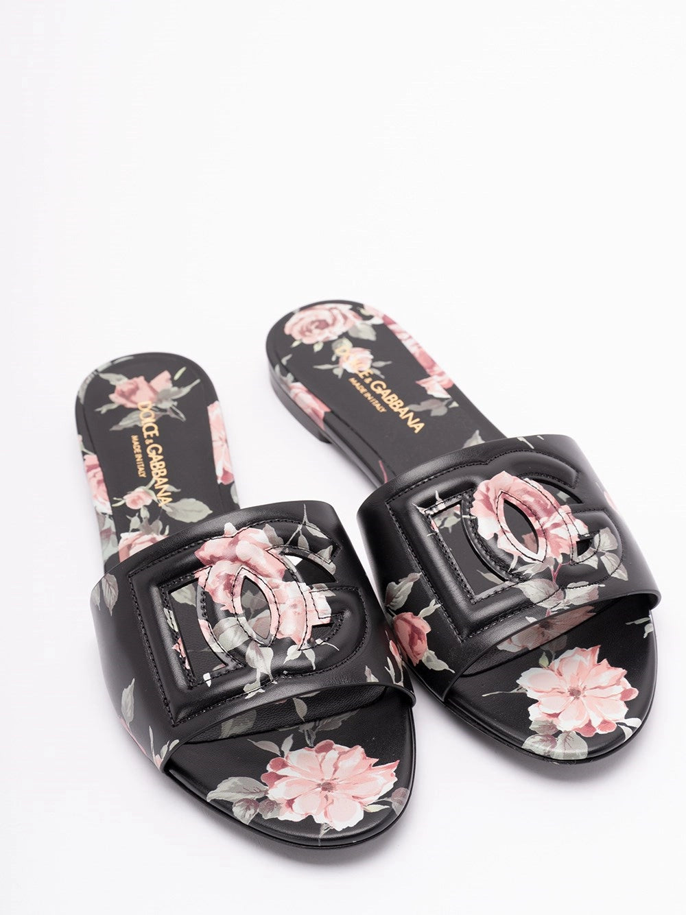 Dolce & Gabbana Women Sliders With Florar Print DOLCE & GABBANA