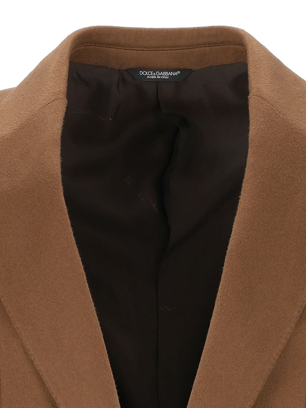 Dolce & Gabbana Men Sicilia Light Single-Breasted Cashmere Jacket DOLCE & GABBANA