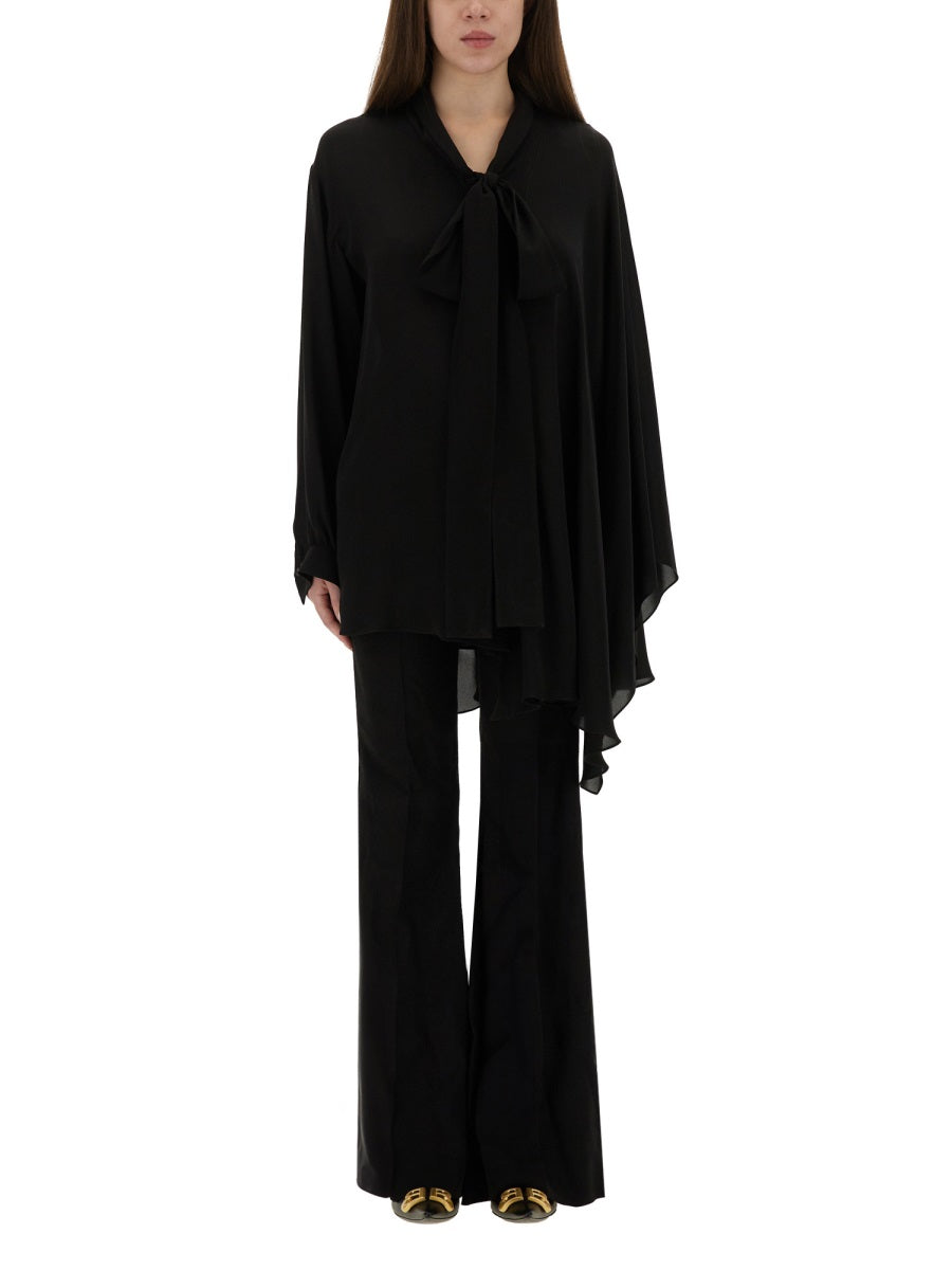 Balenciaga Women Blouse With Scarf BALENCIAGA