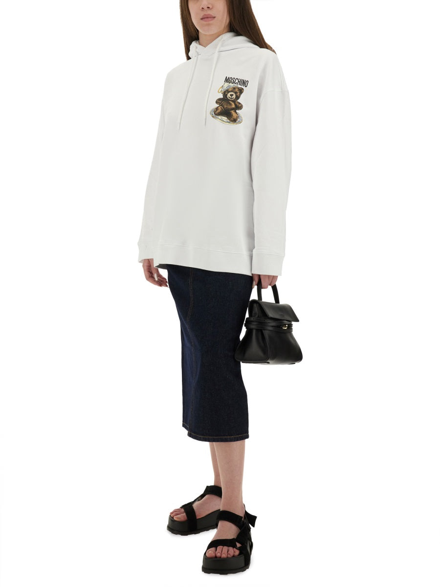 Moschino Women Sweatshirt With "Teddy" Print MOSCHINO
