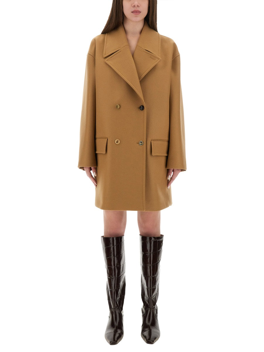Moschino Women Double-Breasted Coat MOSCHINO