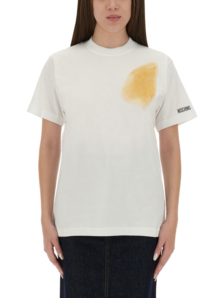 Moschino Women T-Shirt "Too Much Irony!" MOSCHINO