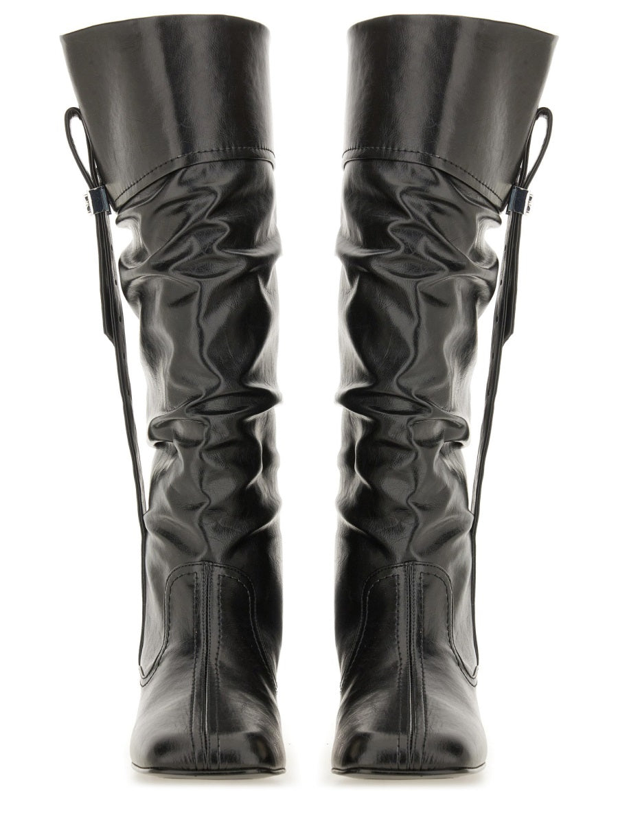 Ganni Women Slouchy Boot "Butterfly" GANNI