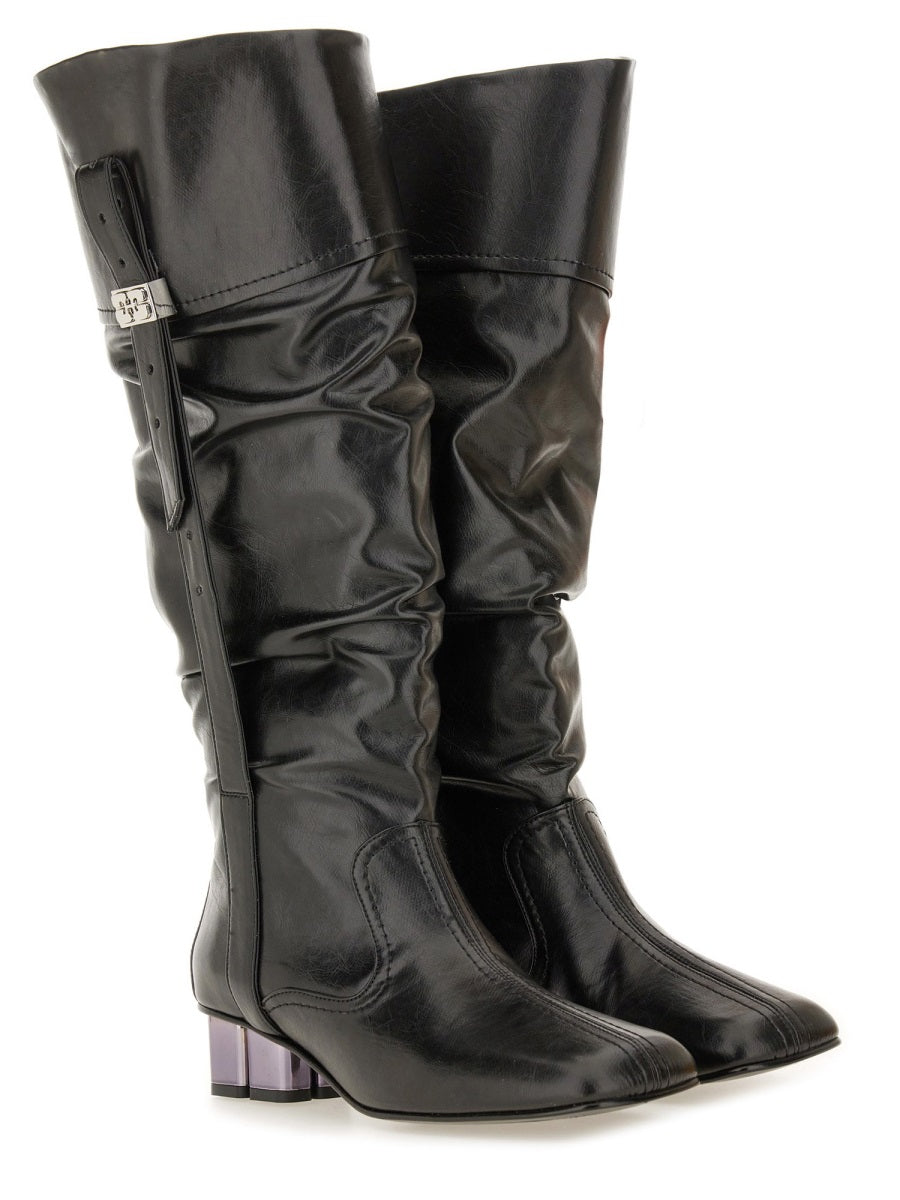 Ganni Women Slouchy Boot "Butterfly" GANNI