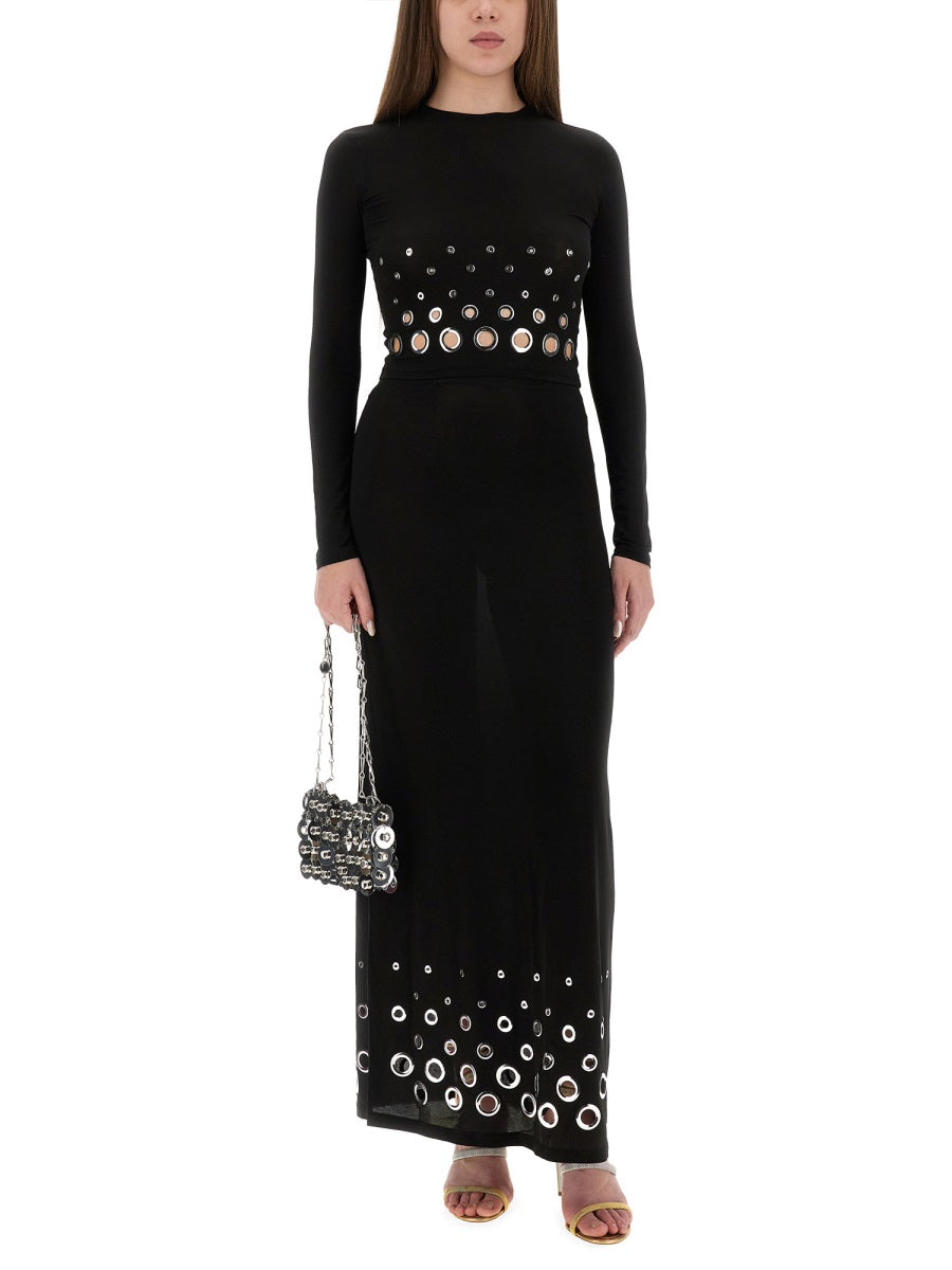 Rabanne Women Cropped Top With Eyelets PACO RABANNE