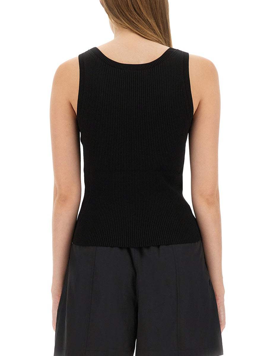 Kenzo Women Tank Top With Embroidery "Boke Flower 2.0" KENZO