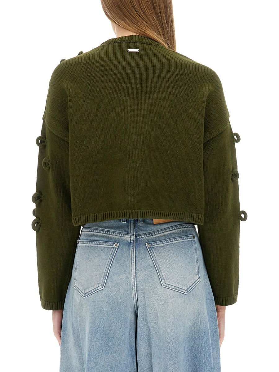 Jw Anderson Women Loop Cropped Jersey J.W. ANDERSON