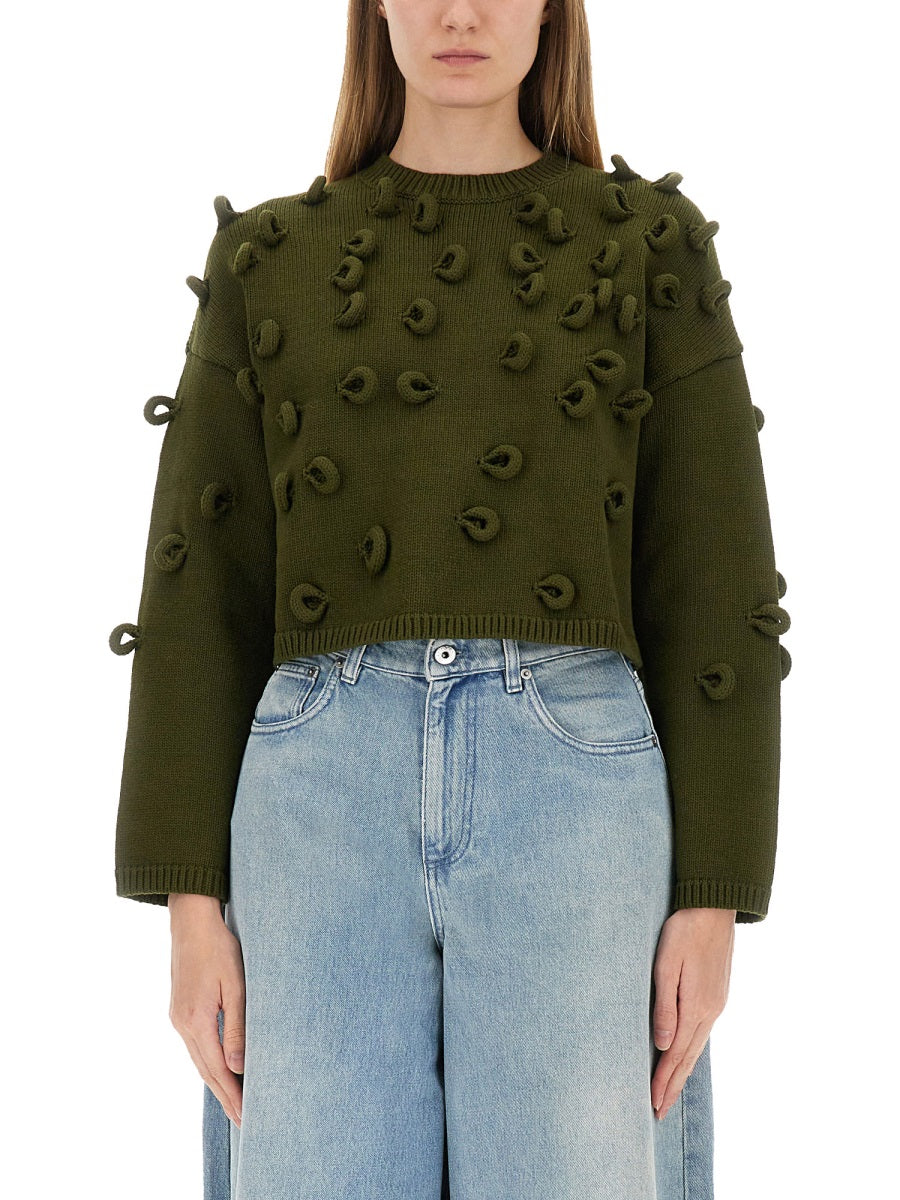 Jw Anderson Women Loop Cropped Jersey J.W. ANDERSON