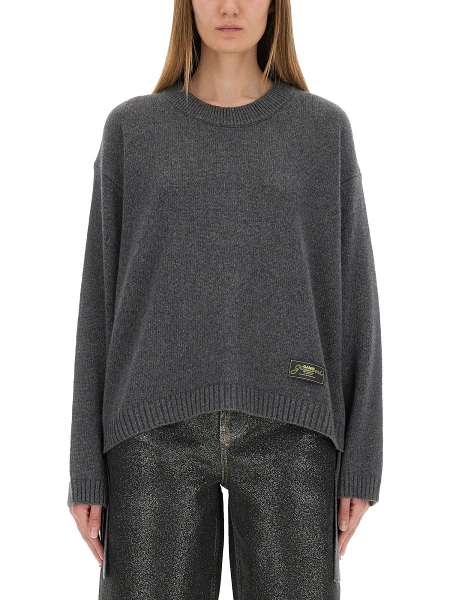 Ganni Women Oversize Shirt GANNI