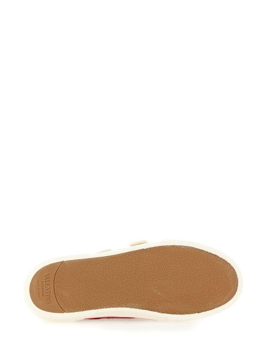Valentino Garavani Women Velvet "Dollyboard" Ballerina Sneaker VALENTINO GARAVANI