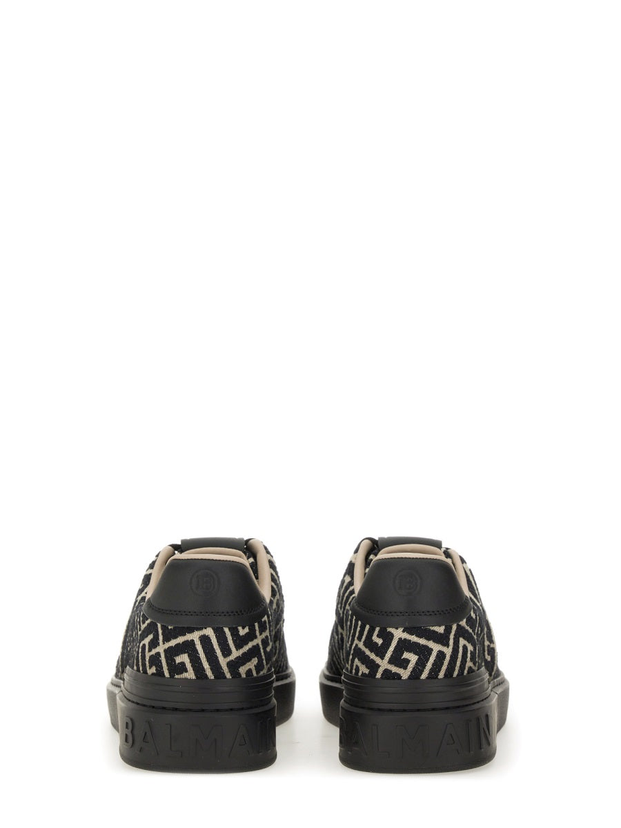 Balmain Men Jacquard "B-Court" Sneakers BALMAIN