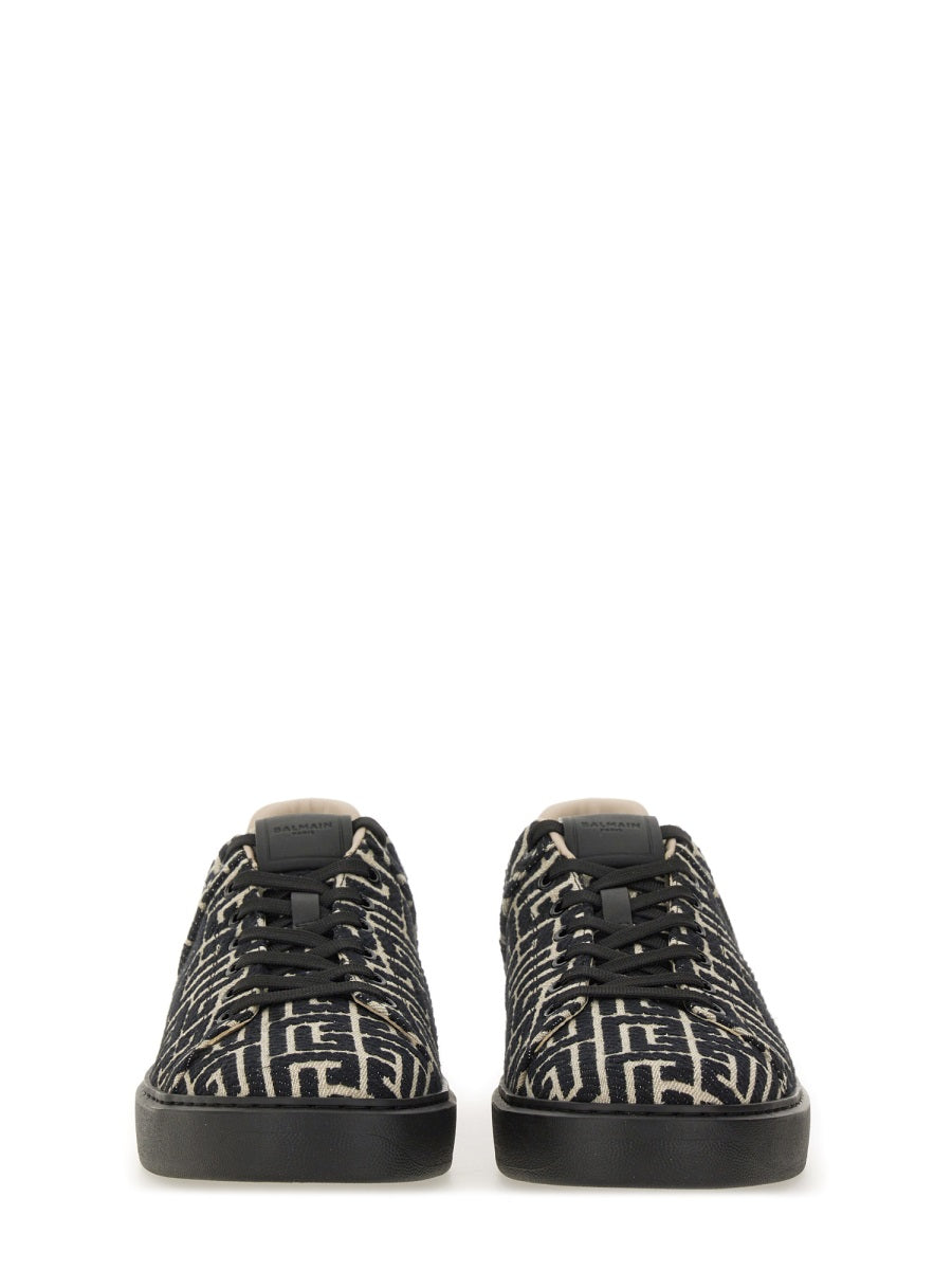 Balmain Men Jacquard "B-Court" Sneakers BALMAIN