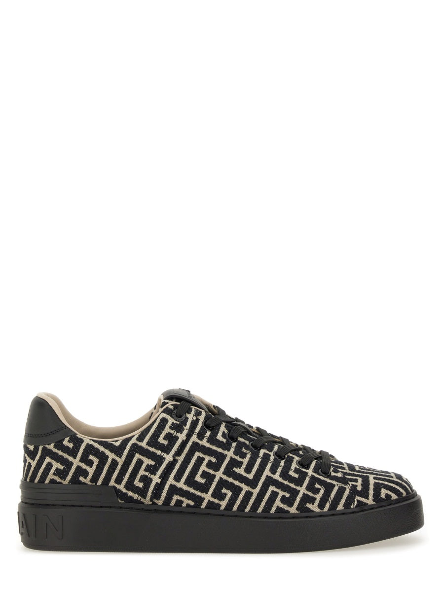 Balmain Men Jacquard "B-Court" Sneakers BALMAIN