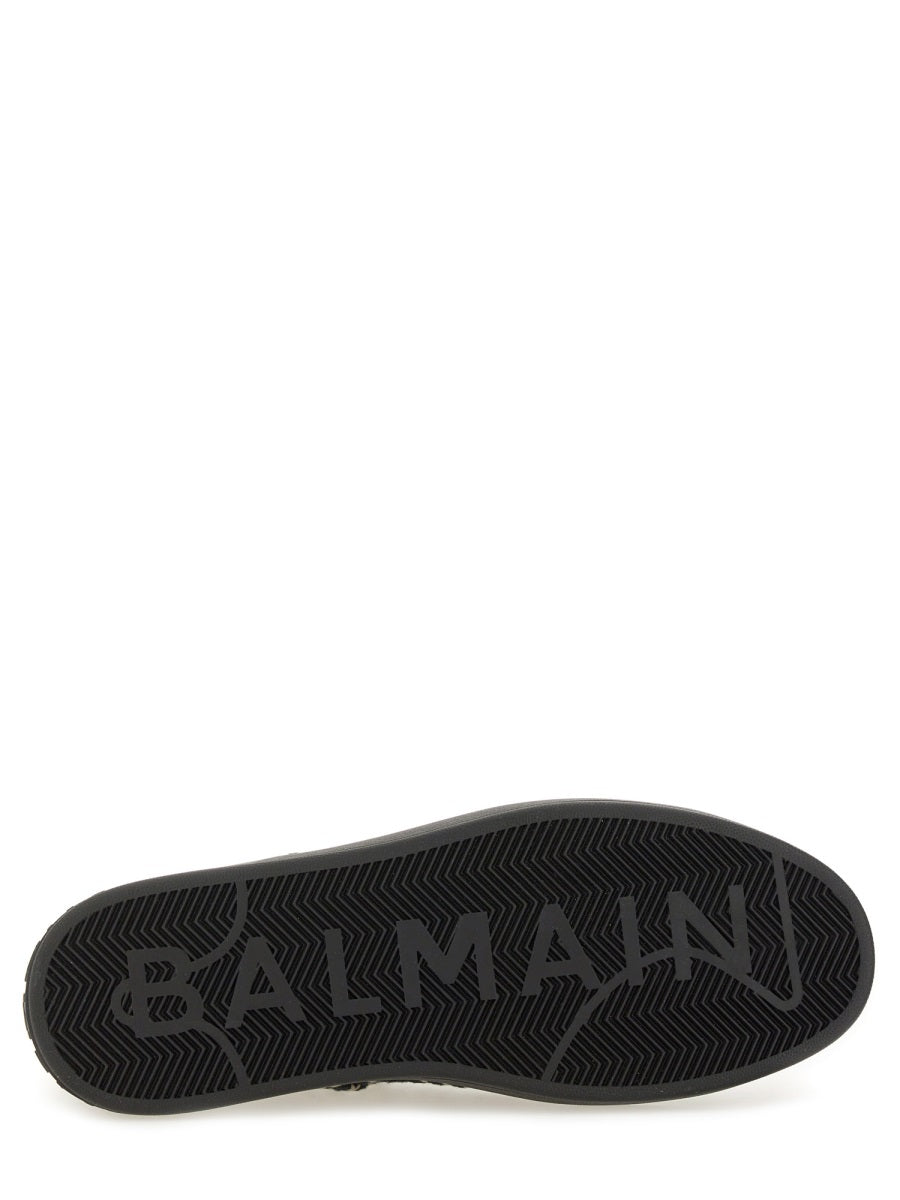 Balmain Men Jacquard "B-Court" Sneakers BALMAIN