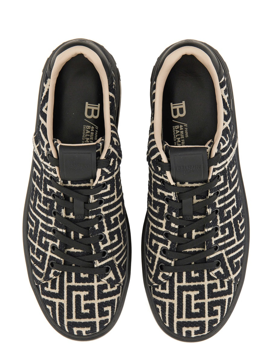 Balmain Men Jacquard "B-Court" Sneakers BALMAIN